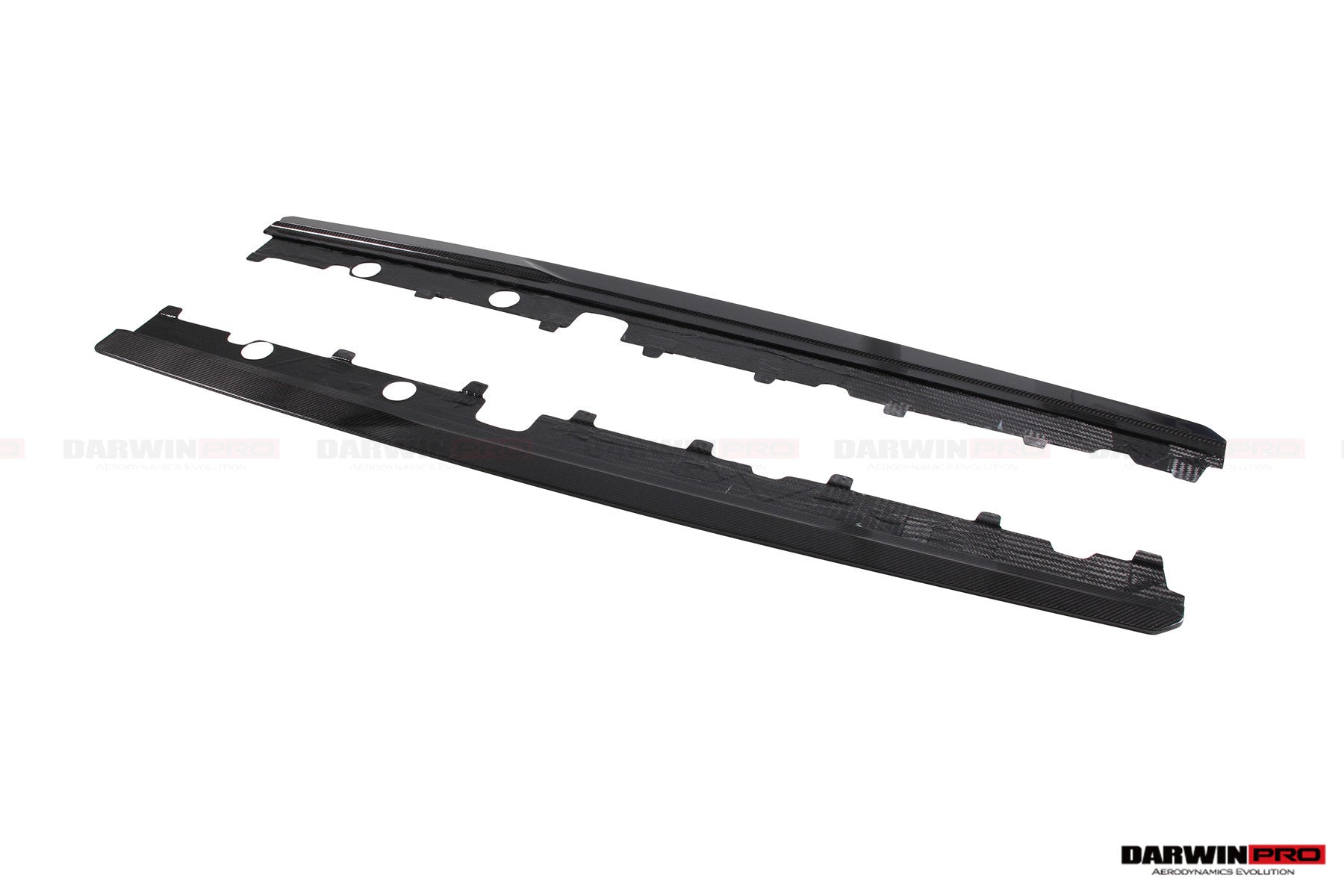 2016 - 2018 Audi R8 GEN2 Coupe&Spyder Performance Parts Style Dry Carbon Fiber Side Skirts